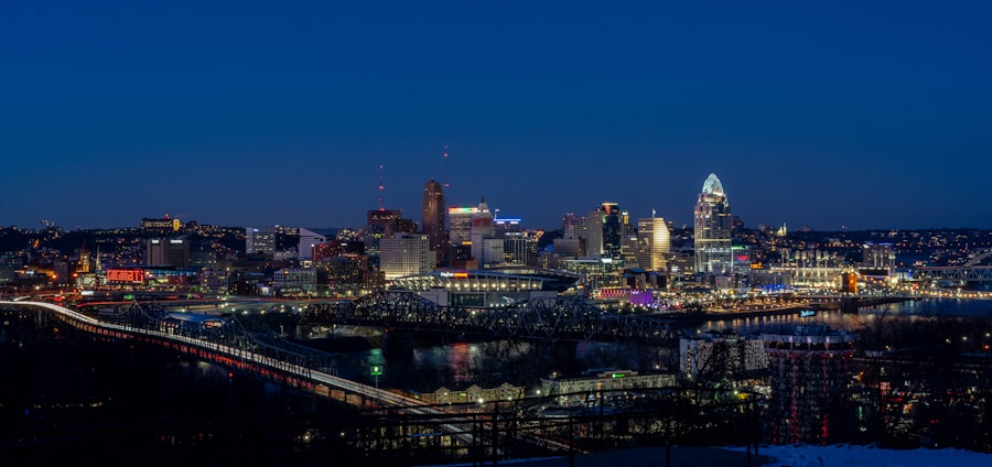 Cityscape skyline